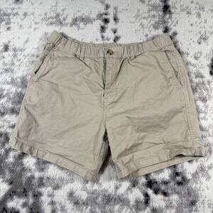 Maamgic Shorts Mens Size 34 Beige Stretch Preppy‎ Summer Spring Comfort